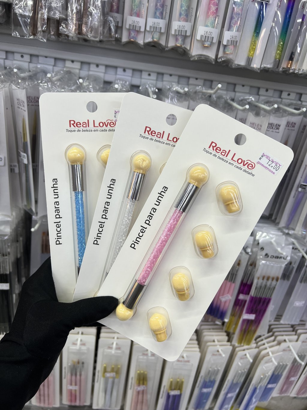 KIT COM ESPUMA P/BABY BOOMER REAL LOVE