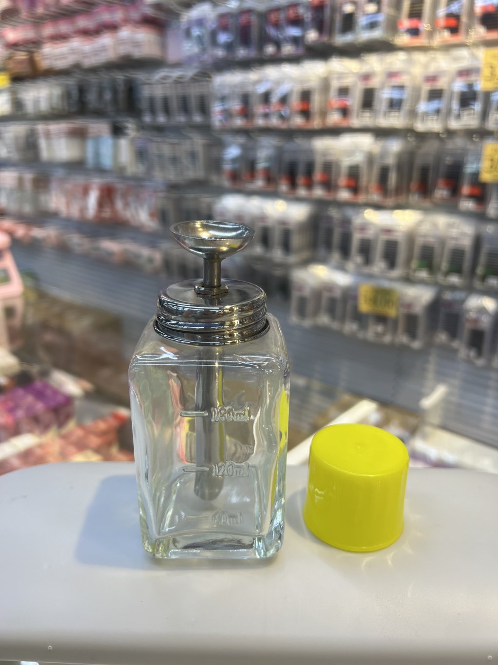 PORTA ACETONA/MONOMER EM VIDRO