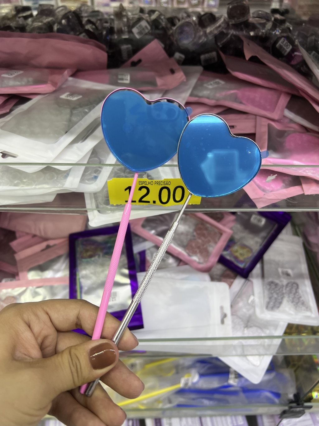 Espelho precisão (coração)