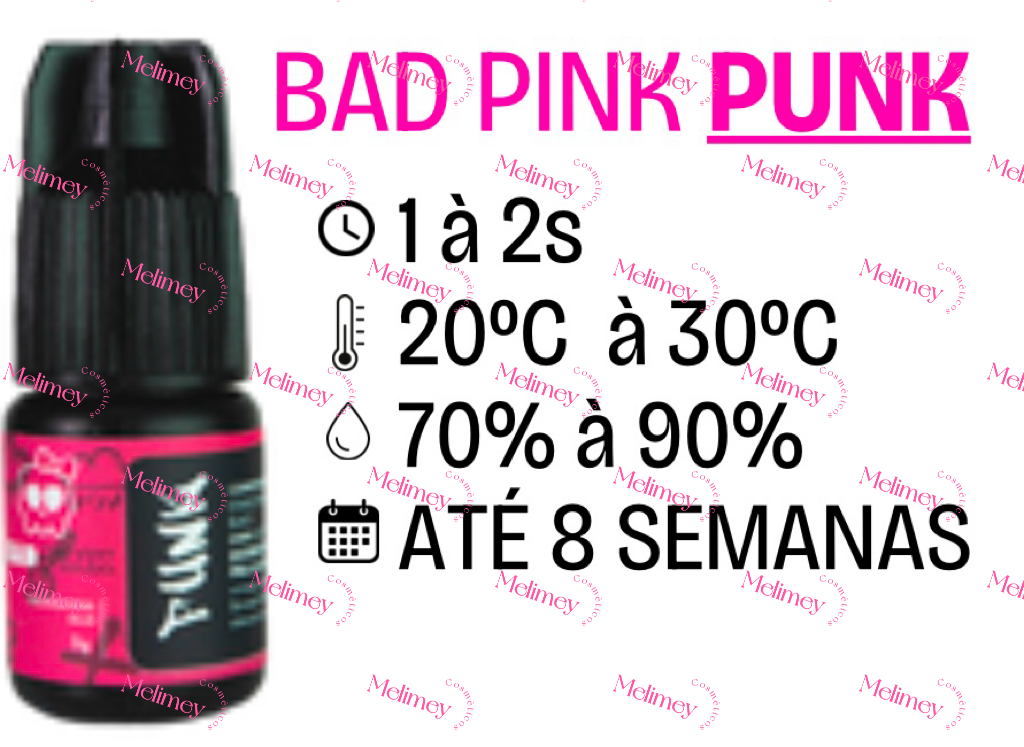 ADESIVO/COLA BAD PINK PUNK 3G