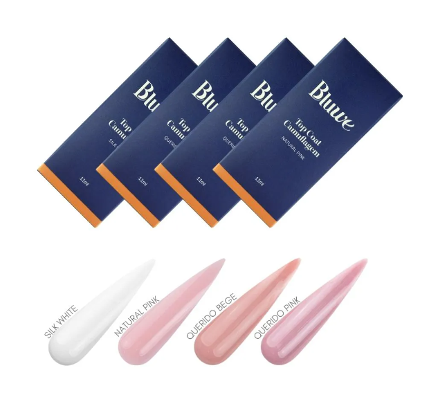 TOP COAT CAMUFLAGEM 11ML - BLUWE