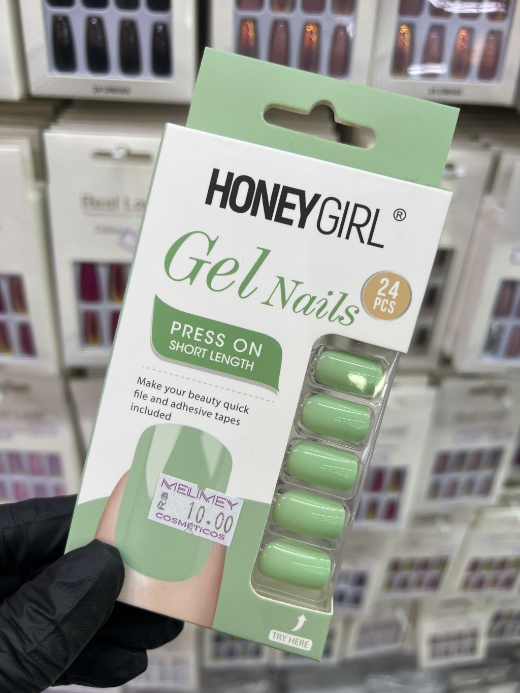 UNHA POSTIÇA HONEY GIRL YS142