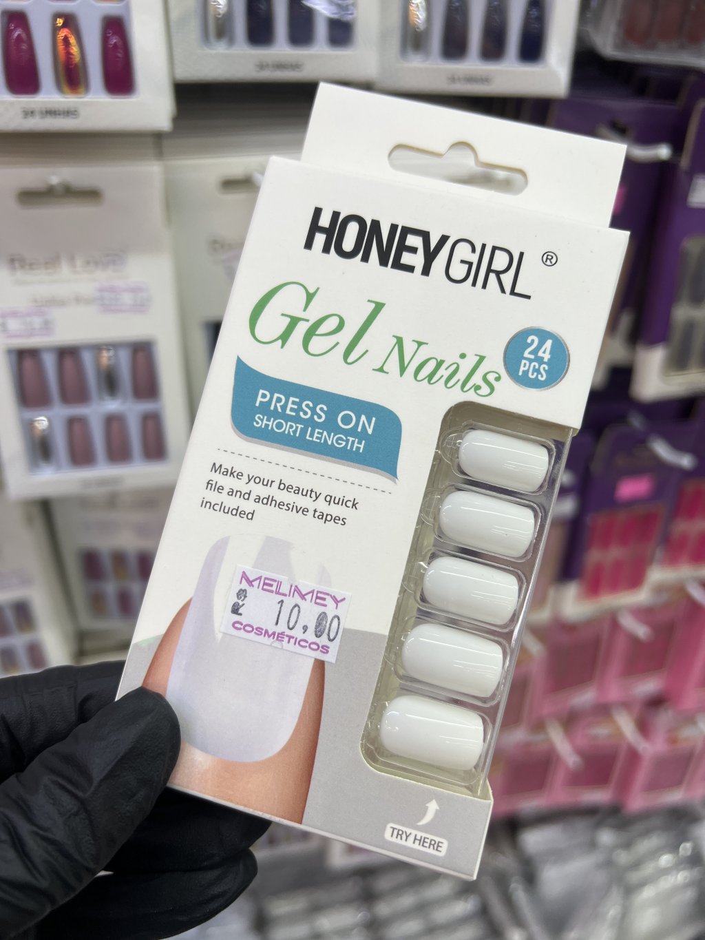 UNHA POSTIÇA HONEY GIRL YS032