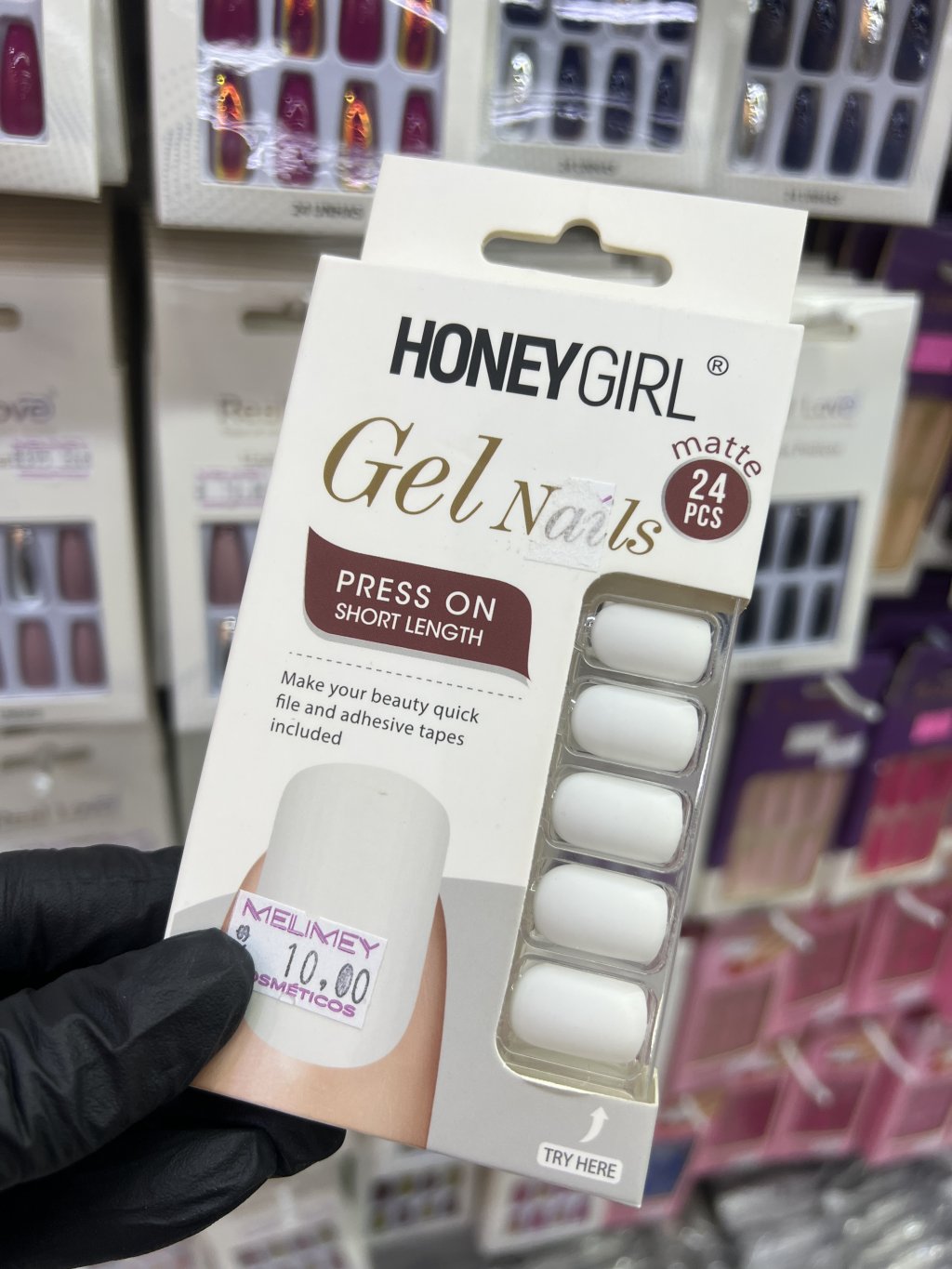 UNHA POSTIÇA HONEY GIRL SH32