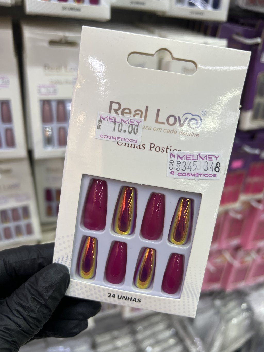 UNHA POSTIÇA REAL LOVE 