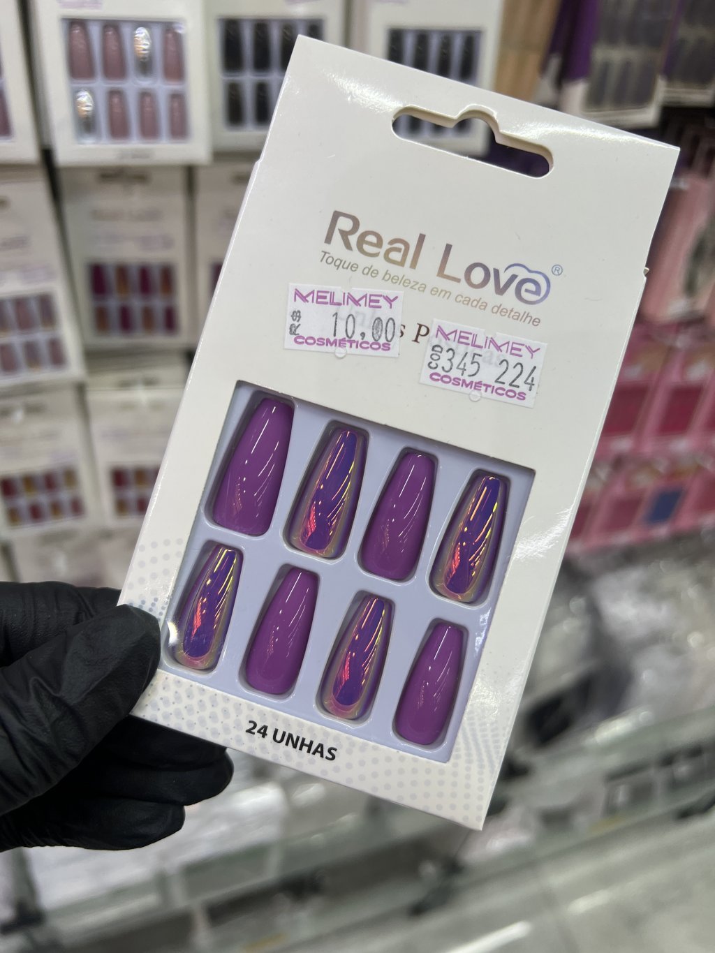 UNHA POSTIÇA REAL LOVE 