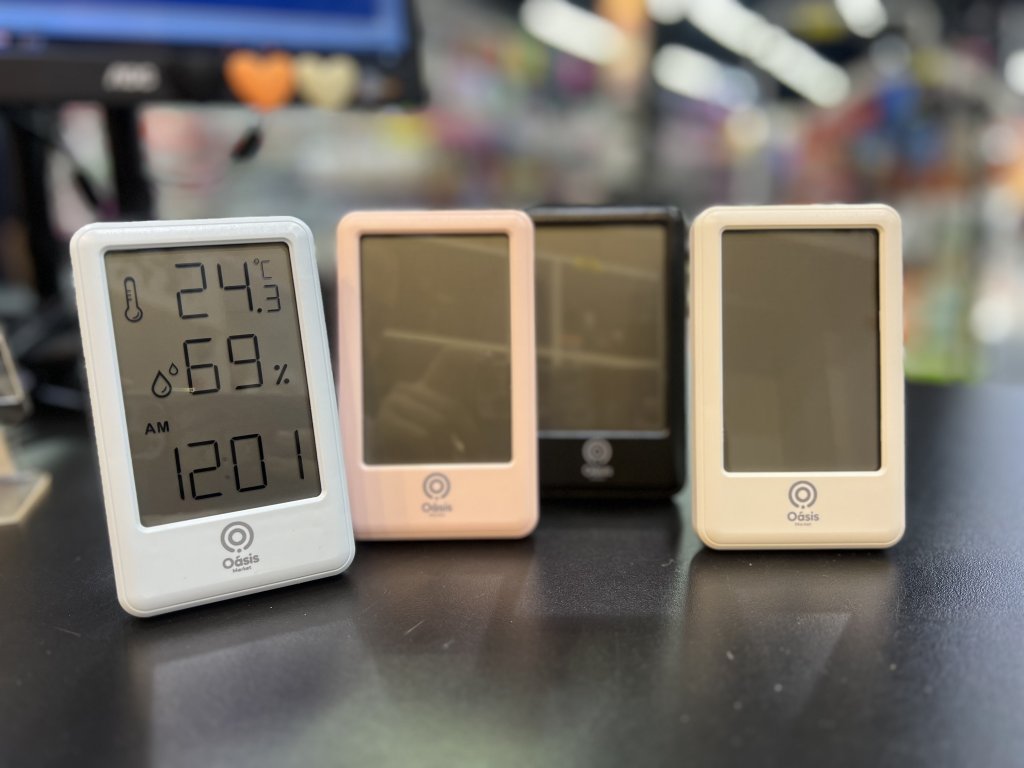 RELÓGIO DIGITAL/TERMOMETRO/HIGROMETRO