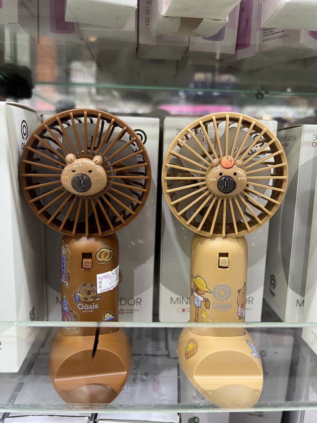MINI VENTILADOR CAPIVARA 