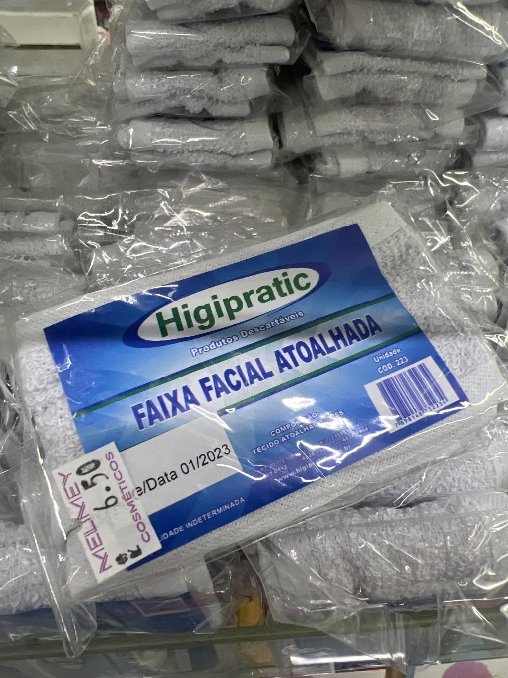 FAIXA FACIAL ATOALHADA COD.223