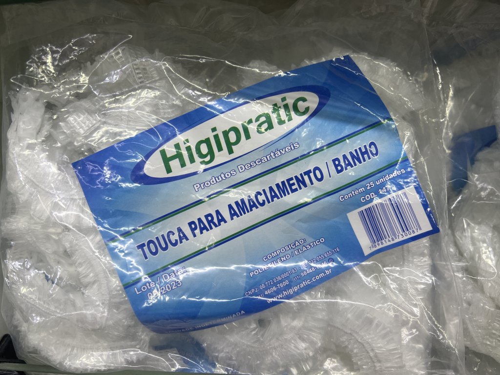 TOUCA PARA AMACIANTE/BANHO(TRANSPARENTE)