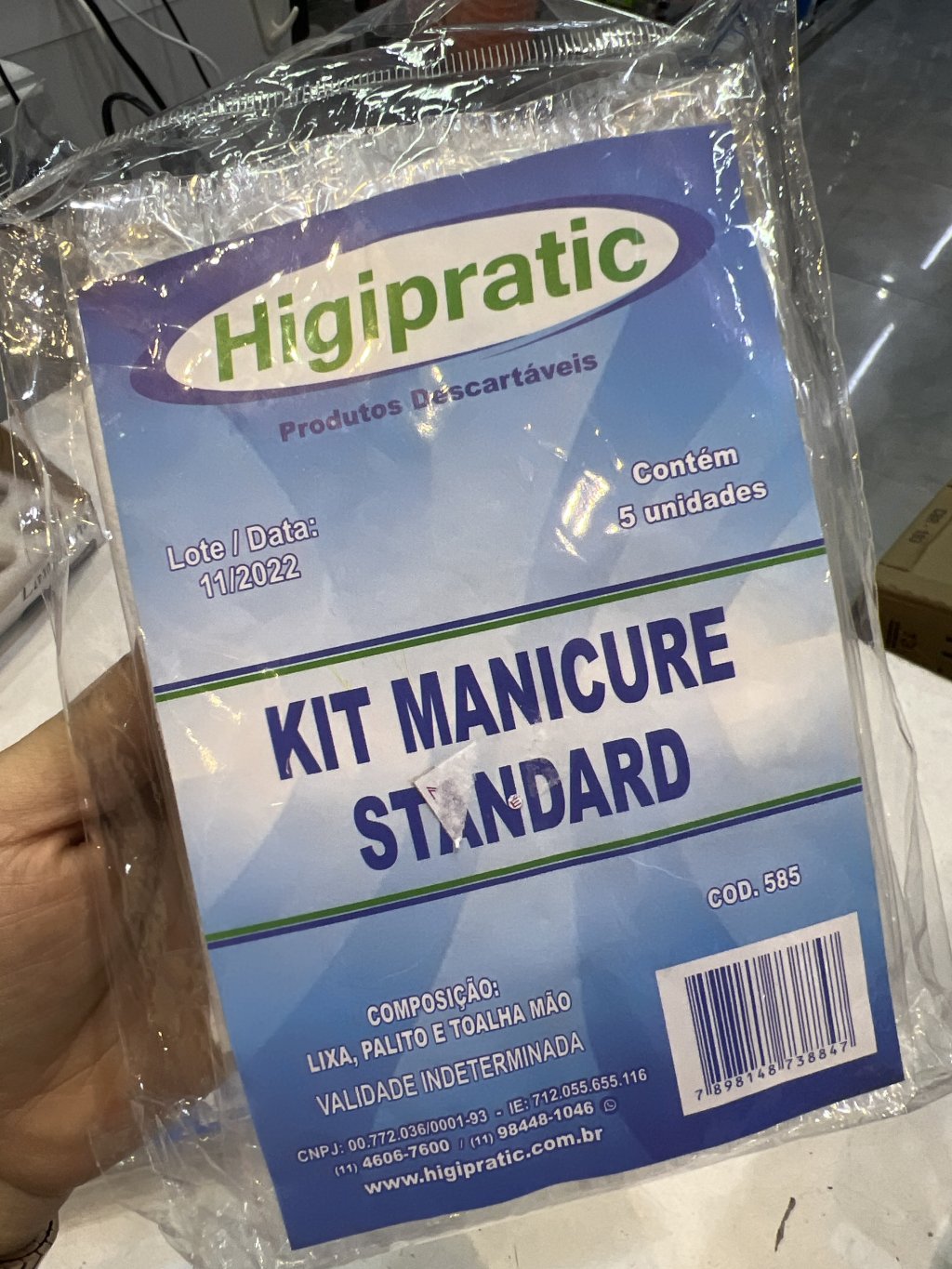 KIT MANICURE STANDARD 5UN