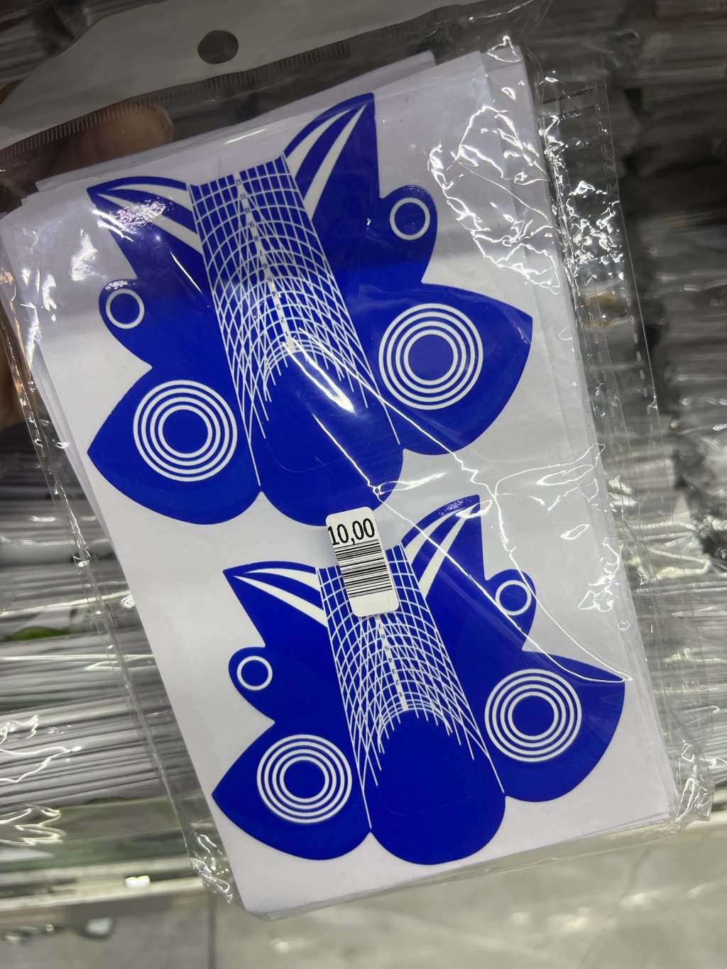 MOLDE ADESIVO PARA ALONGAMENTO DE UNHAS