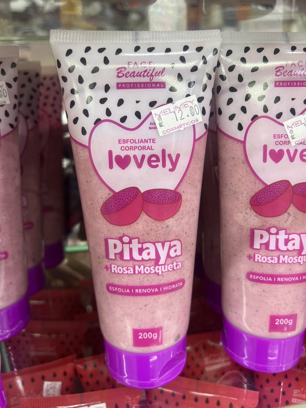 ESFOLIANTE CORPORAL PITAYA+ROSA MOSQUETA LOVELY 200G