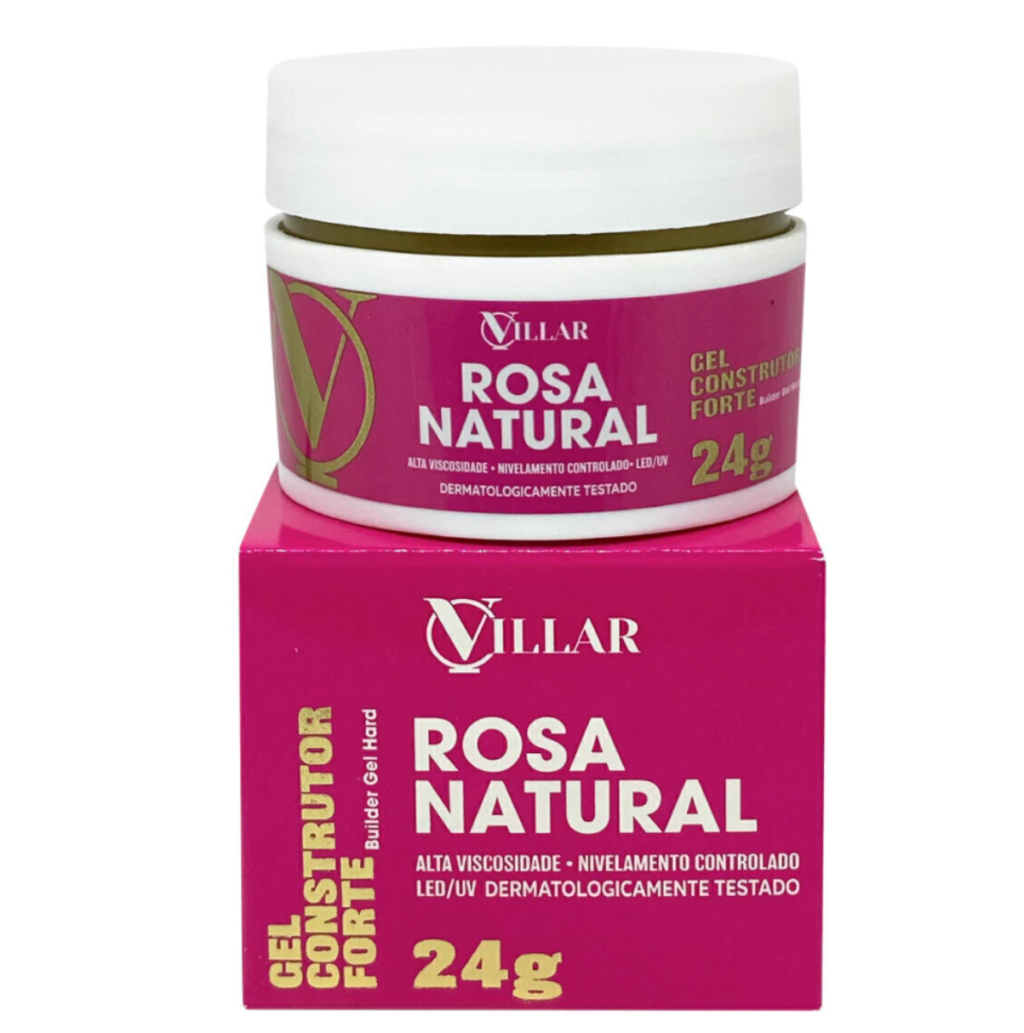 GEL ROSA NATURAL VILLAR 24G