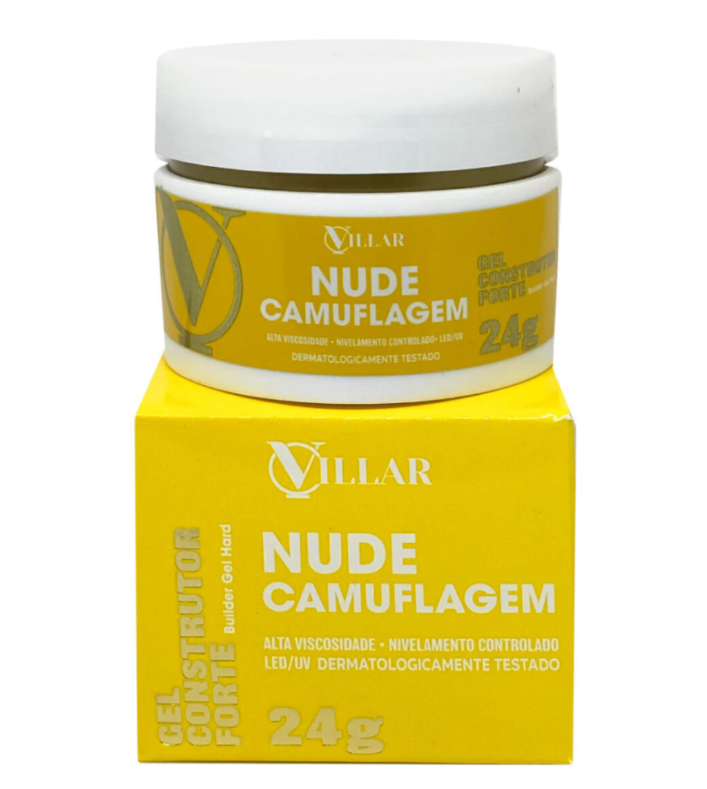 GEL NUDE CAMUFLAGEM VILLAR 24G