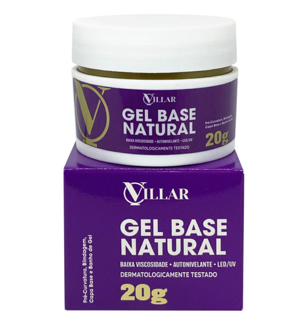 GEL BASE NATURAL VILLAR 20G