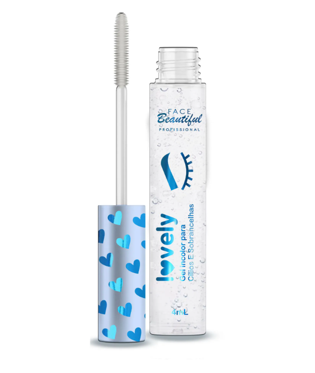 GEL INCOLOR PARA CILIOS E SOBRANCELHAS-FACE BEAUTIFUL