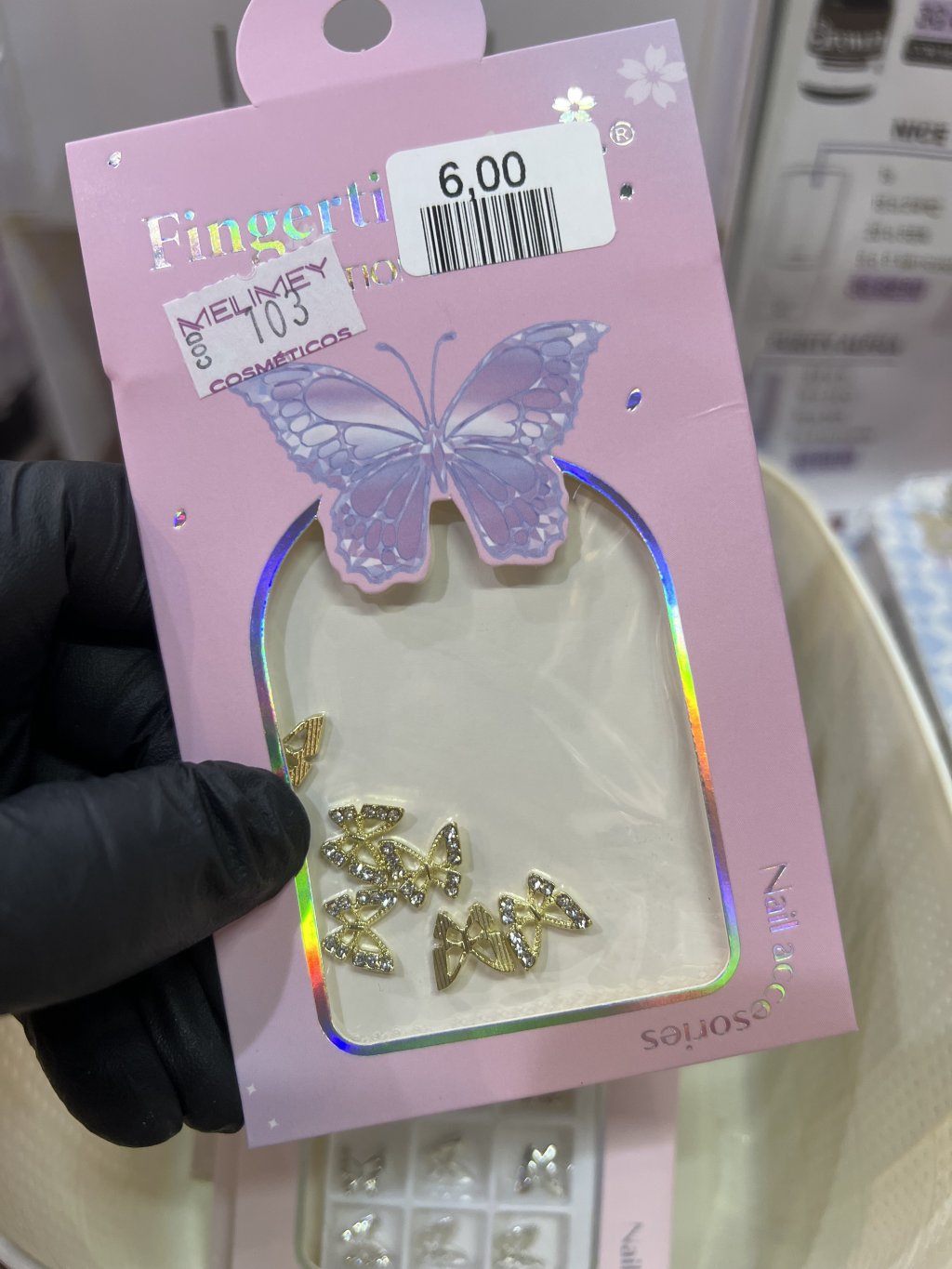 Charm de unhas