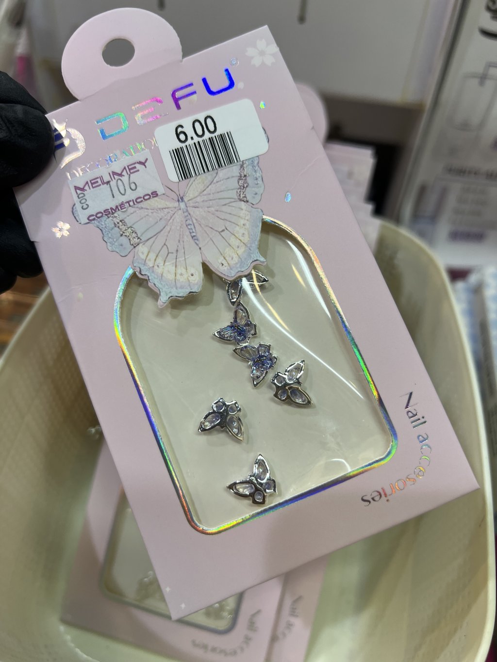Charm de unhas 