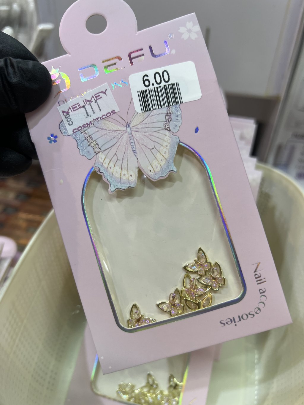 Charm de unhas 
