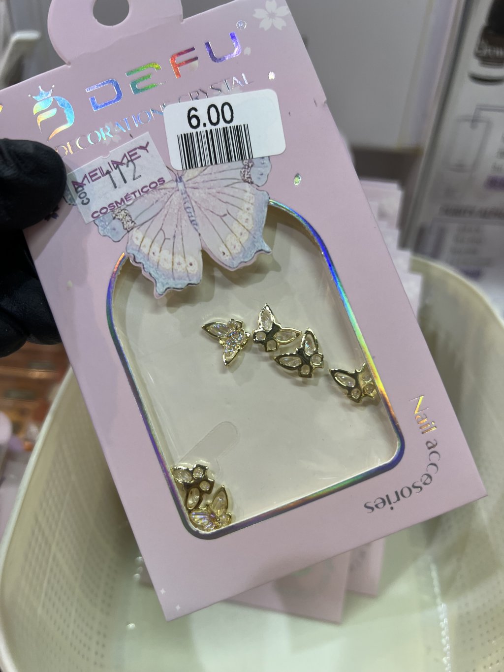 Charm de unhas 