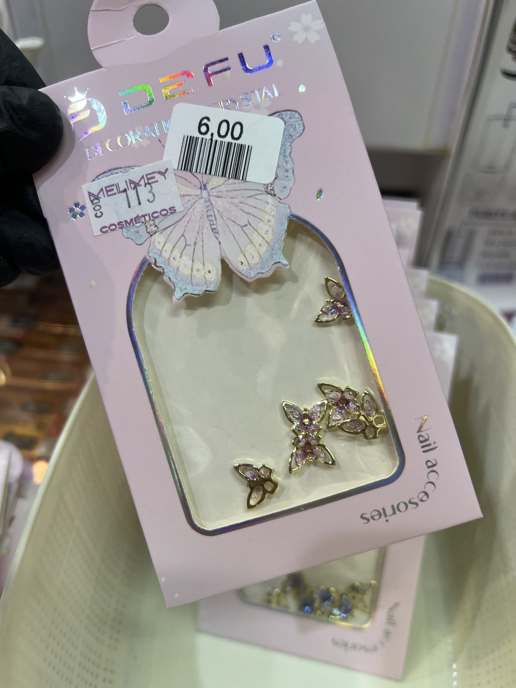 Charm de unhas