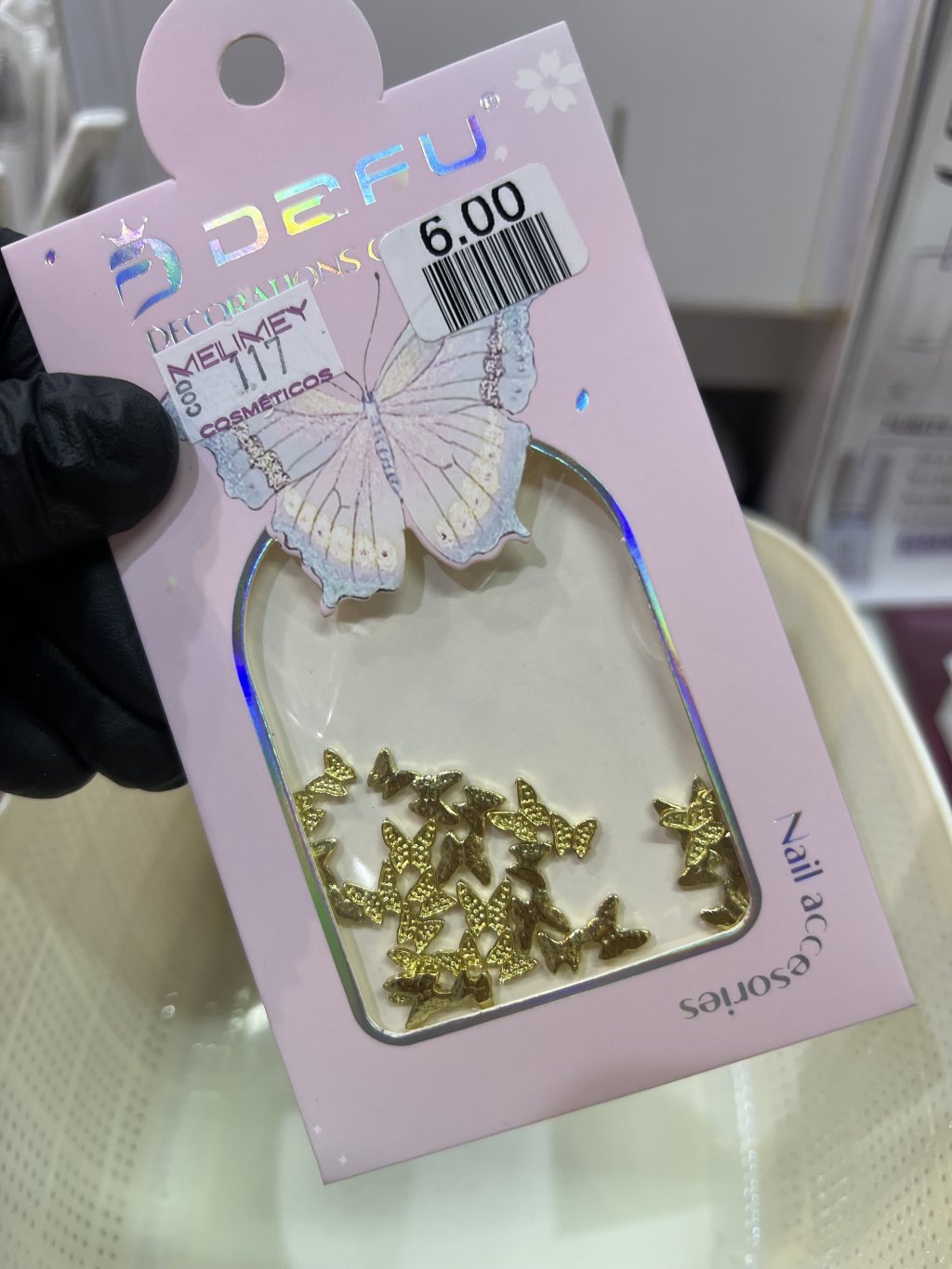 Charm de unhas 
