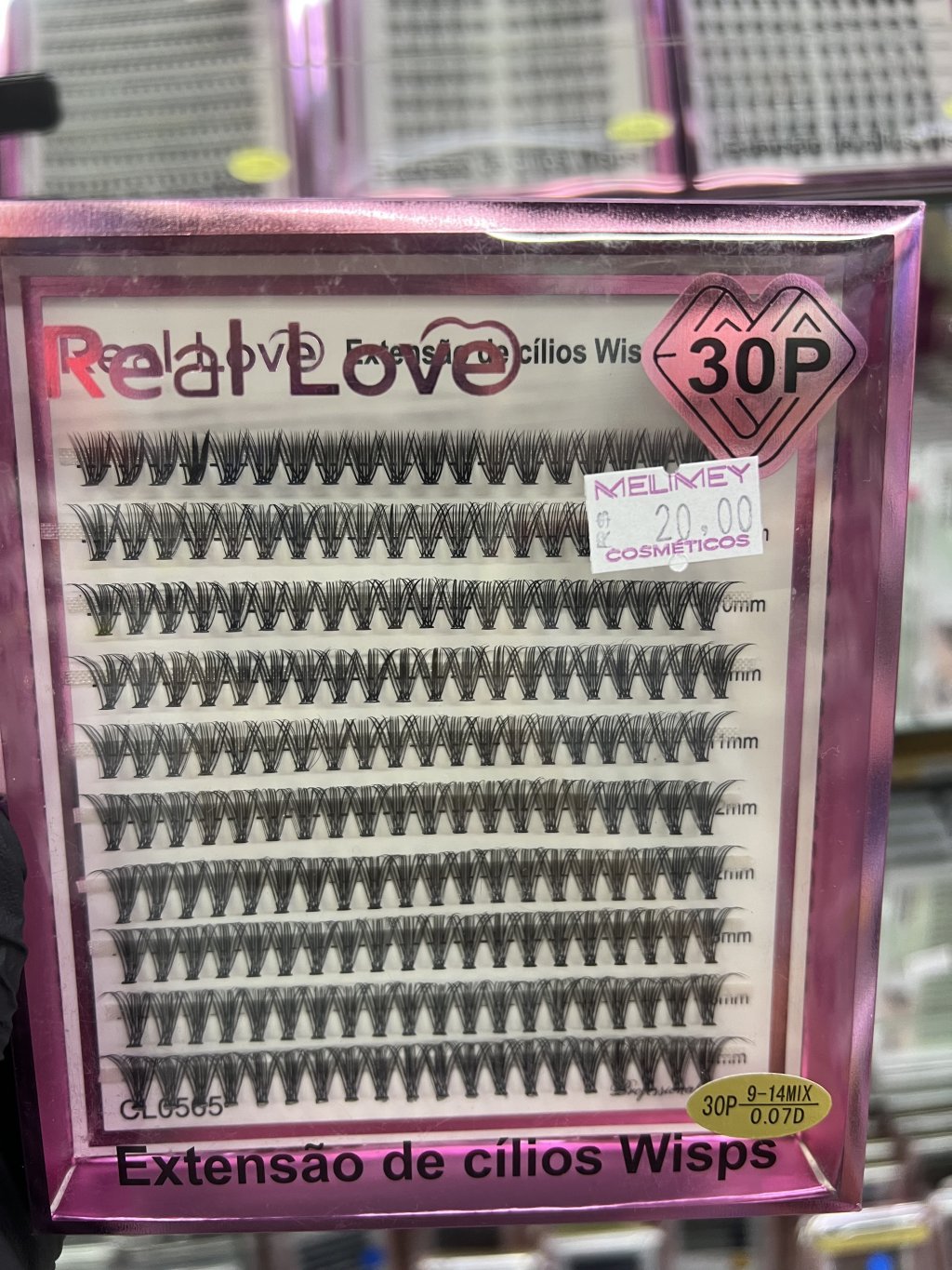 CILIOS TUDO REAL LOVE 30P