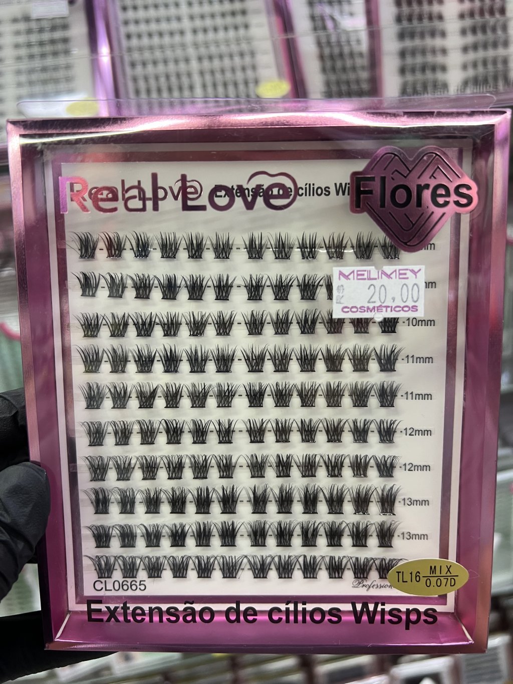 CILIOS TUFO REAL LOVE FLORES