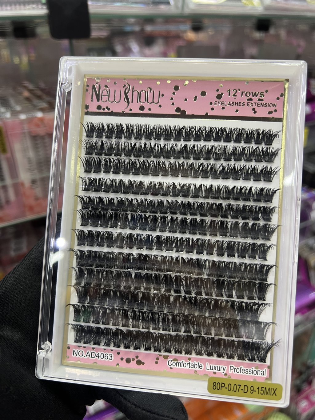 CILIOS TUFO NEW SHOW 80P/0.07D/9-15mm