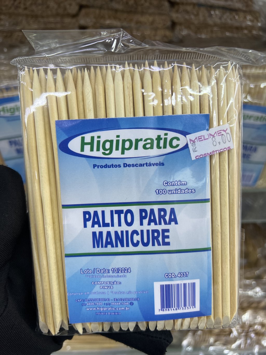 PALITO PARA MANICURE 100UN
