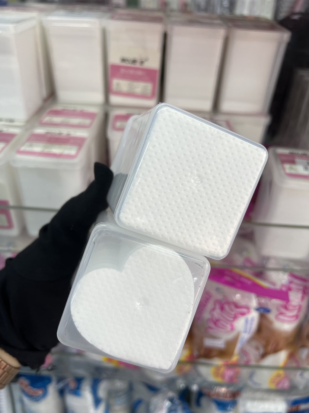 Pote algodão prensado (branco)