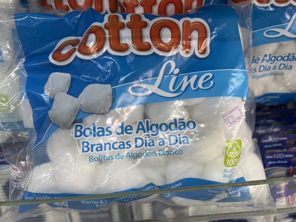 Bolas de algodão cotton line 40g