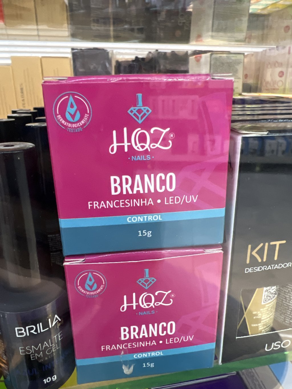 GEL HQZ BRANCO 15G