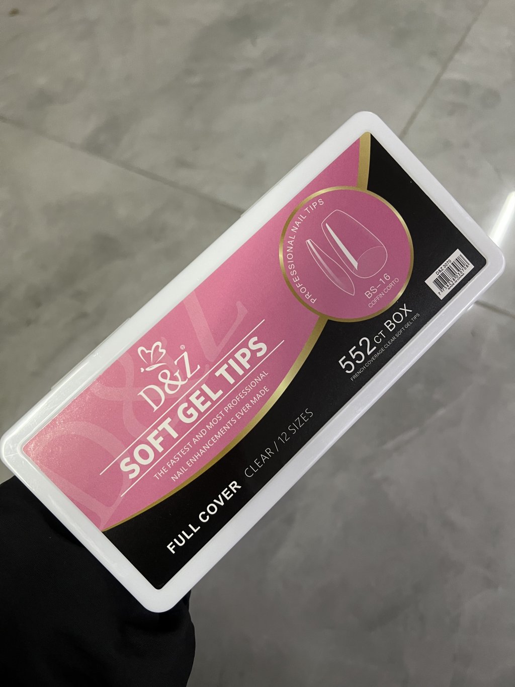 UNHAS SOFT GEL D&Z BS-16