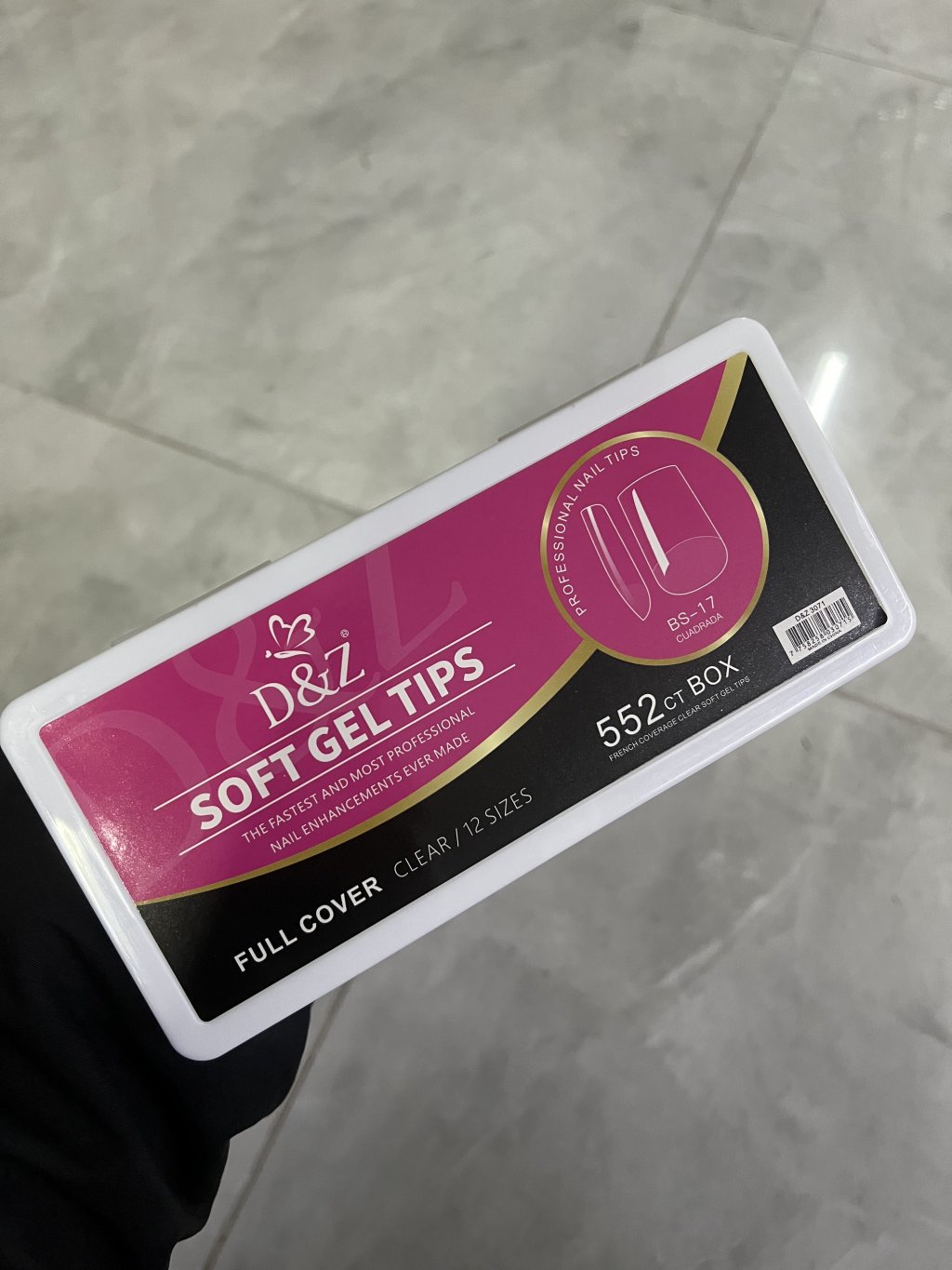 UNHAS SOFT GEL D&Z BS-17