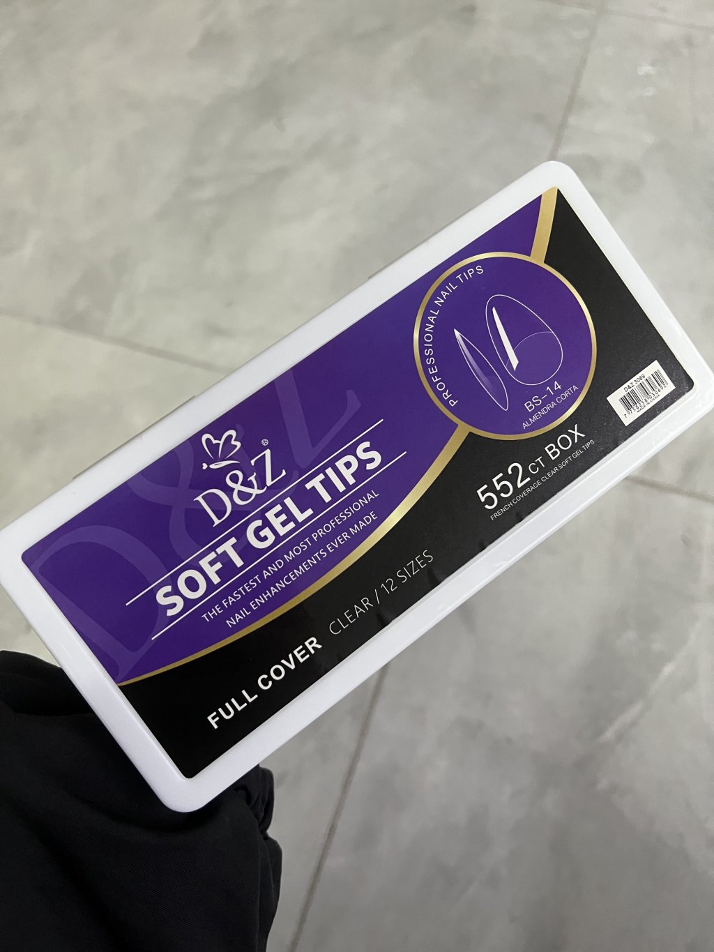 UNHAS SOFT GEL D&Z BS-14