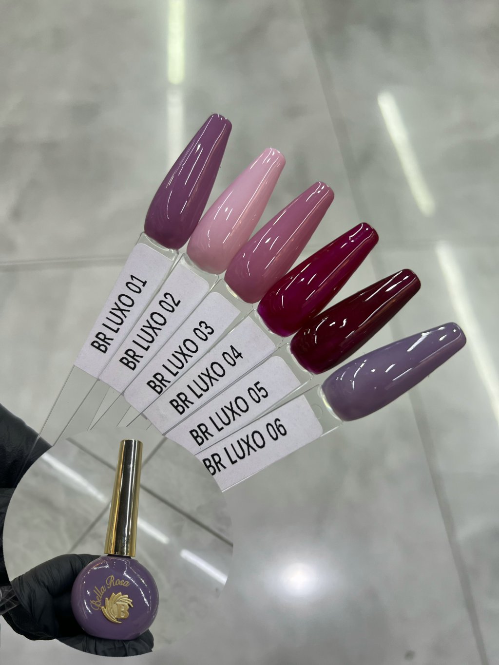 ESMALTE BELLA ROSA COLEÇÃO LUXO
