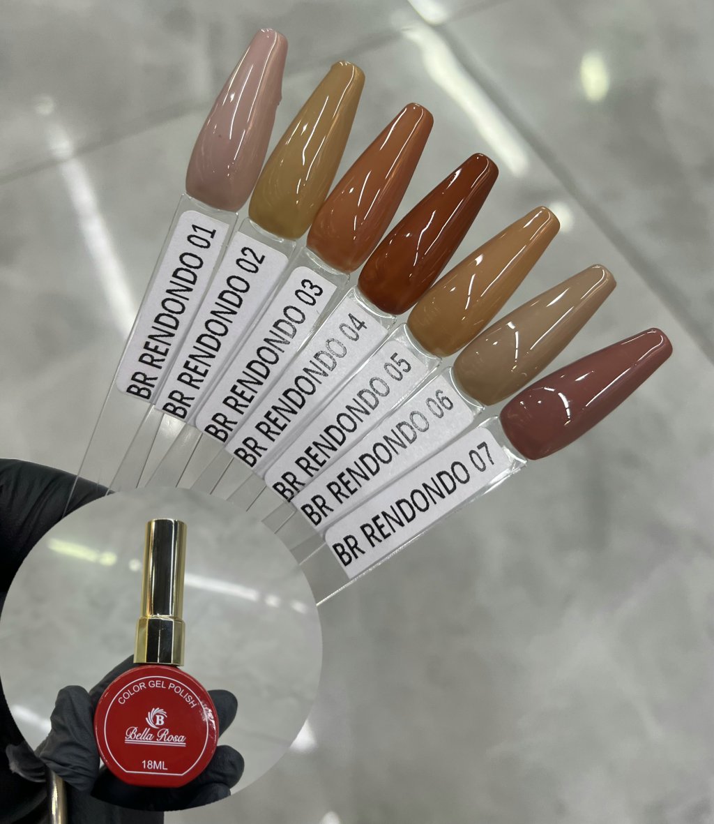 ESMALTE BELLA ROSA LINHA REDONDO