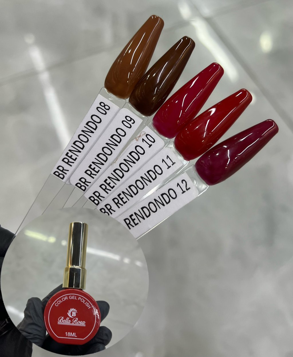 ESMALTE BELLA ROSA LINHA REDONDO
