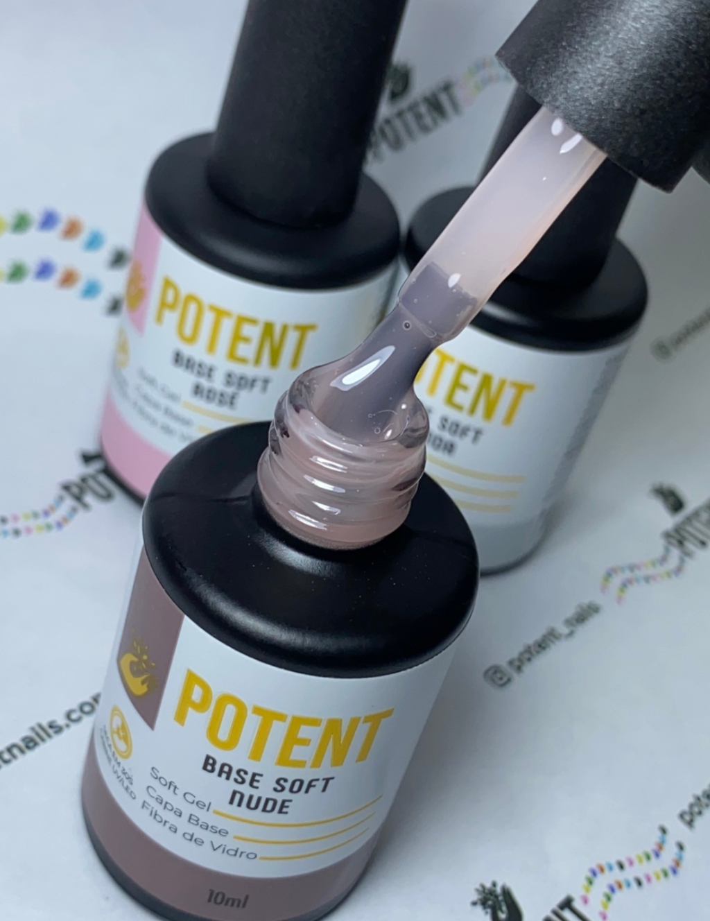 BASE SOFT NUDE POTENT NAILS 10ML