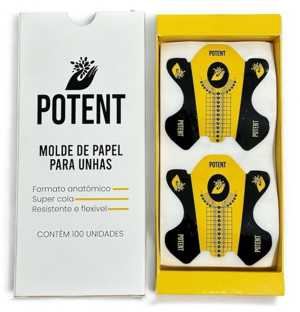MOLDE PAPEL POTENT 100UN