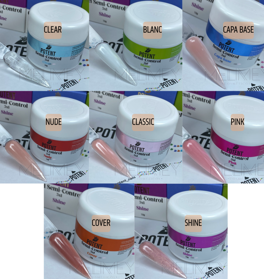 GEL SEMI CONTROL POTENT NAILS 15G