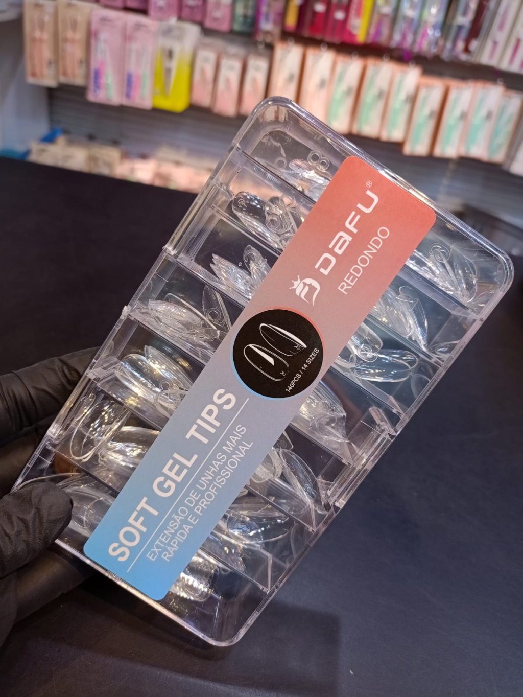 SOFT GEL TIPS DAFU REDONDO