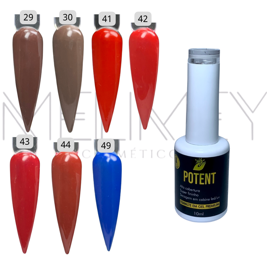 ESMALTE EM GEL POTENT NAILS 10ML