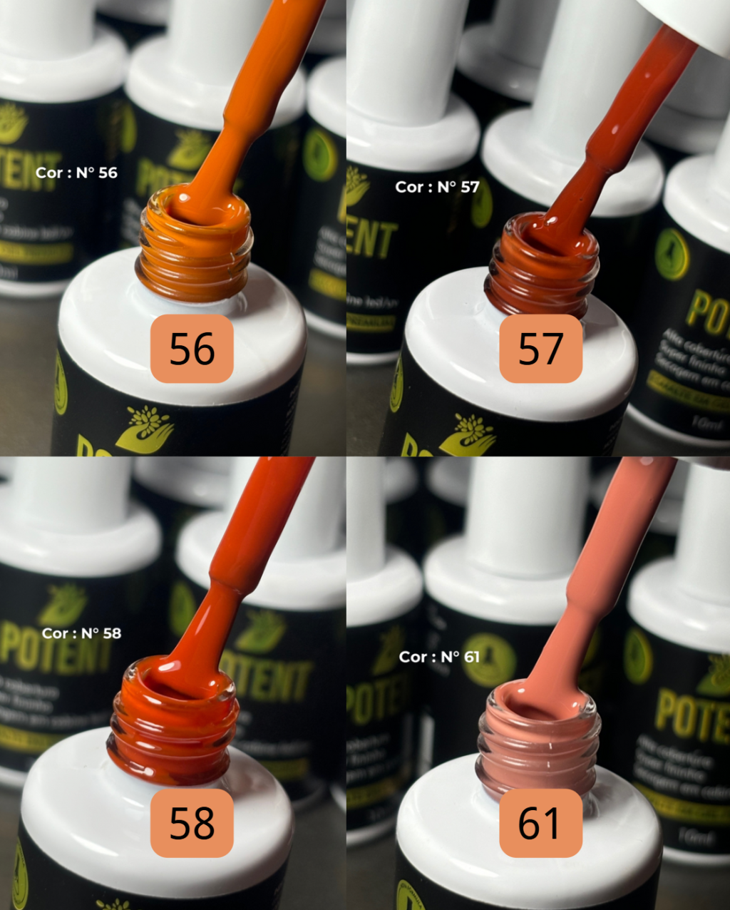 ESMALTE EM GEL POTENT NAILS 10ML