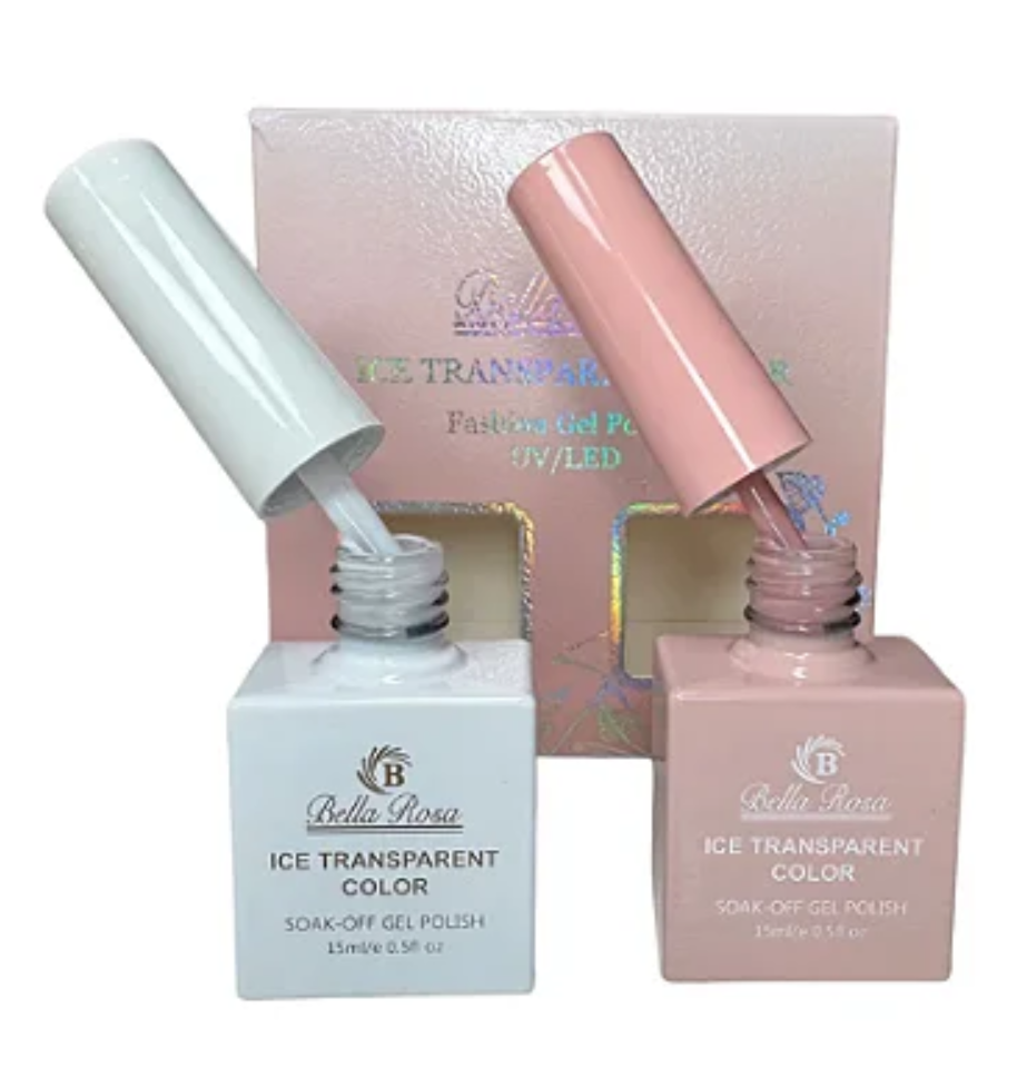 KIT ESMALTES RENDA E NUDE BELLA ROSA