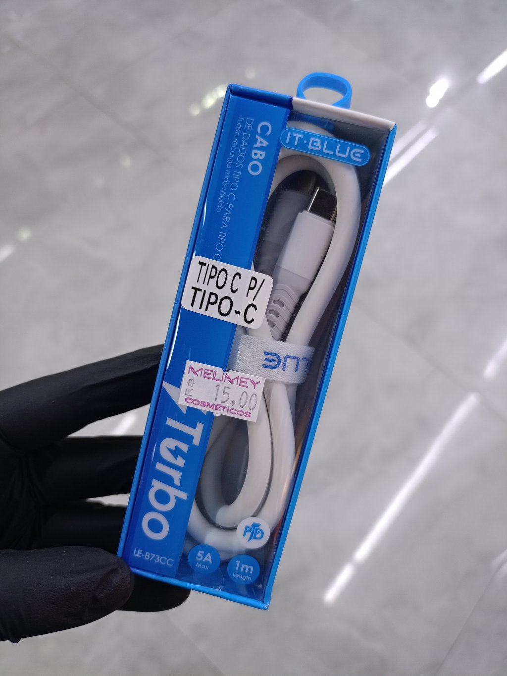 CABO IT-BLUE TIPO C/TIPO C LE-873CC 1M