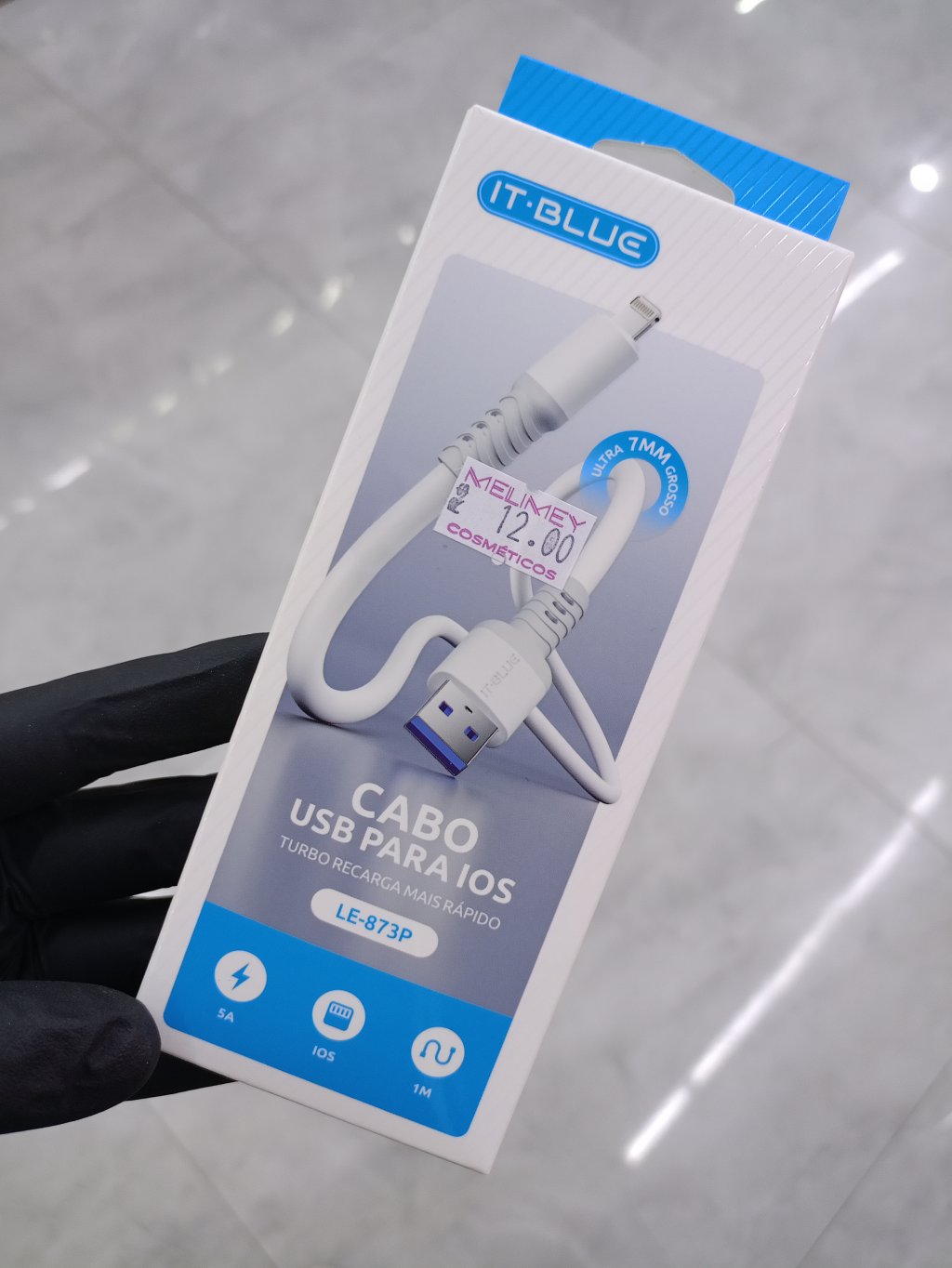 CABO IT-BLUE USB/IOS LE-873P 1M