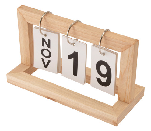 CALENDÁRIO DE MESA PERMANENTE 